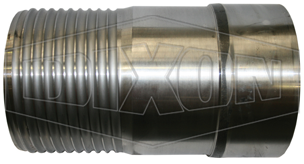 Conduct-A-Boss Buttweld Scroll Tail Crimp Stem with Ferrule